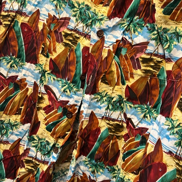 Reyn Spooner surfboard XL short sleeve button up shirt - Picture 3 of 3